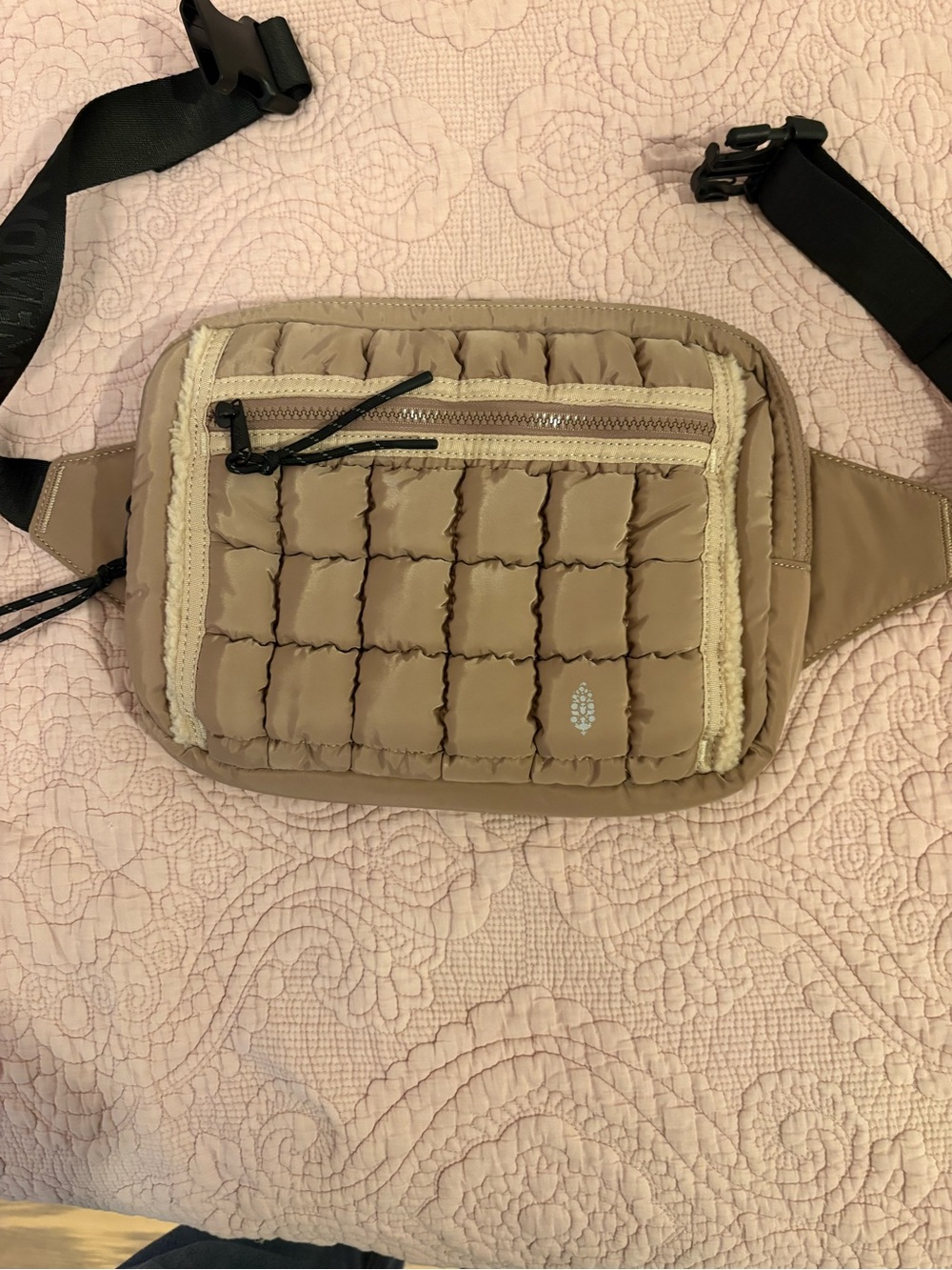 NWOT FP Movement by Free People Quilted Muff Belt Bag